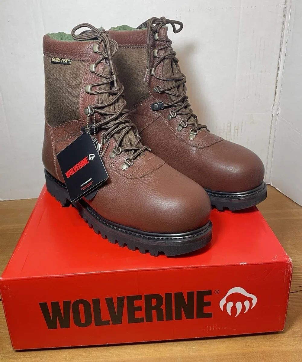 Wolverine Gore-Tex Steel Toe Insulated Work Boots Men's Size 7M- W03868 NEW